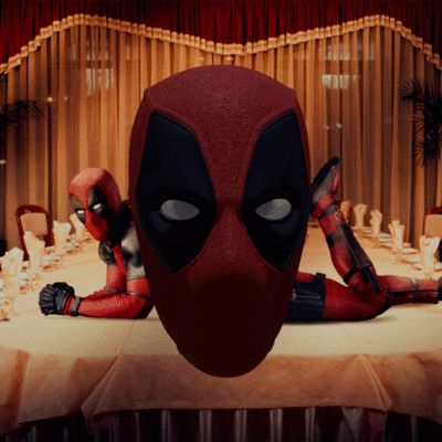 Changeable Deadpool Mask with Wolverine Eyes